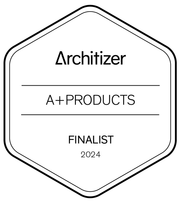 Architizer A+ Product Awards Finalist 2024 badge