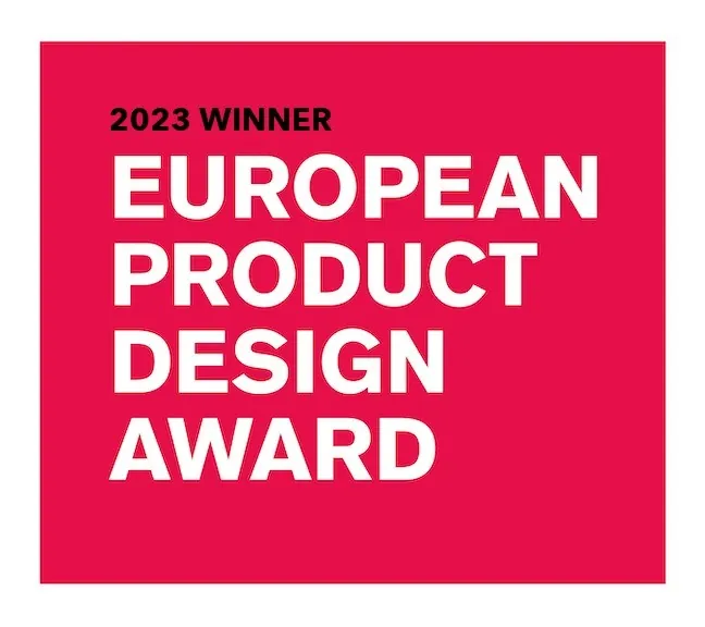 European Product Design Award 2023 winner badge