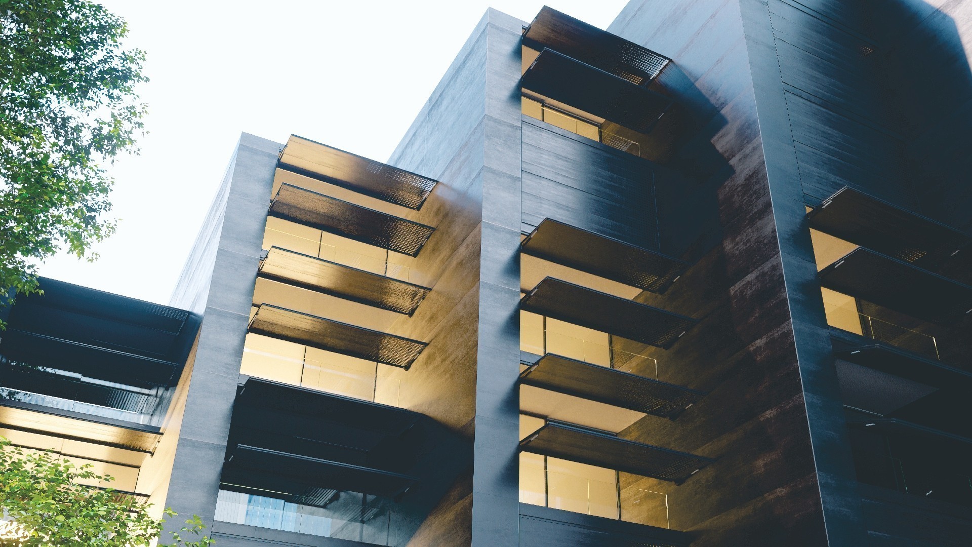 Kinetic Facade Shading Vertical Pivot Shading Systems