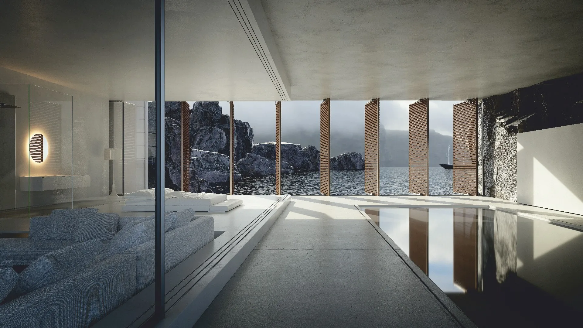 Image 2 of Kinetic Facade Shading Horizontal Folding Shading Systems
