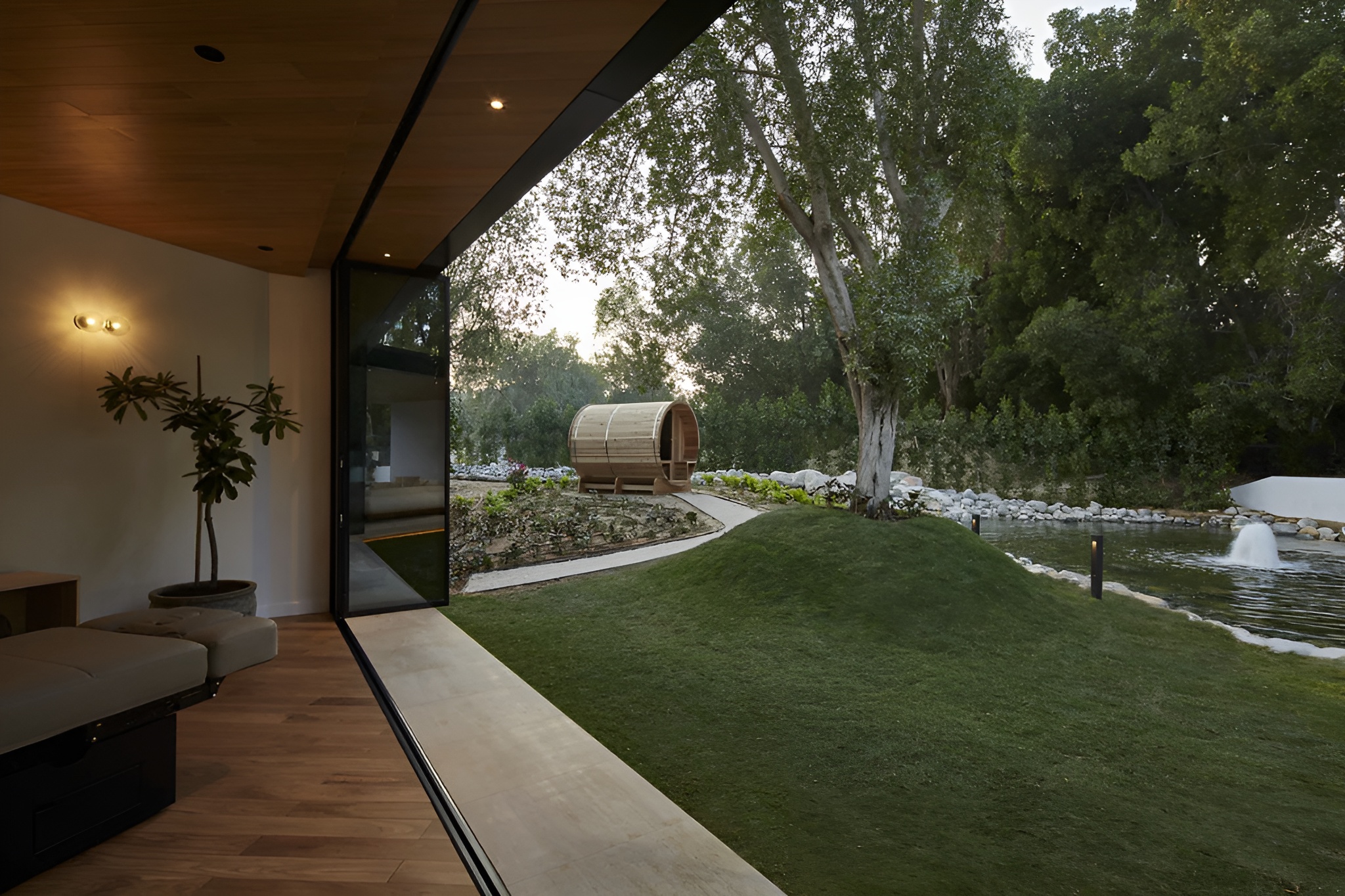 Living Room Showcasing the Products